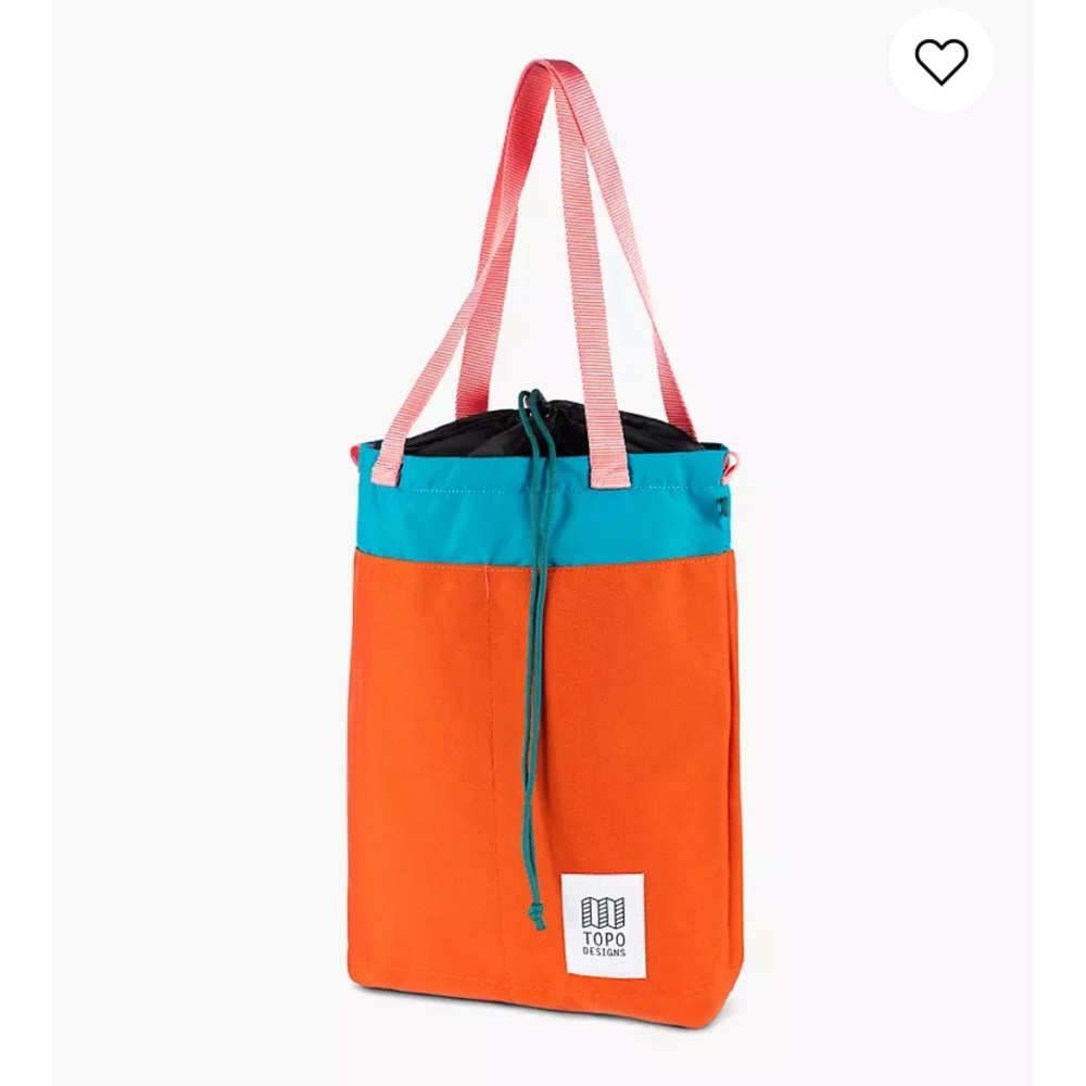 Made x topo design cinch  tote